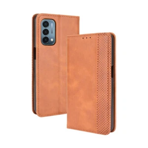For OnePlus Nord N200 5G / 12R Shockproof Magnetic Flip Leather Wallet Case - Picture 1 of 27