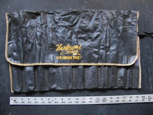 1950s HERBRAND TOOL POUCH for VAN-CHROME WRENCH SET vintage sleeve case - Picture 1 of 8