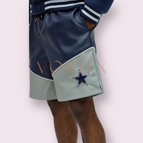 PUMA Pantaloncini da uomo in pelle da cowboy vera pelle di agnello morbida abbigliamento causale sportivo