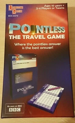 Pointless The Travel Game as Seen on the BBC by University Games 100% Complete - Image 1 of 3
