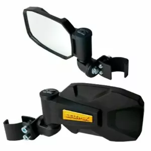 Can-Am Commander 1000 2021+ Side View Mirrors Folding Seizmik Strike Yellow - Foto 1 di 7