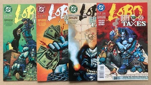 Lobo Death and Taxes 1-4 (1996) , VF+ to VF/NM DC comics. - Picture 1 of 5