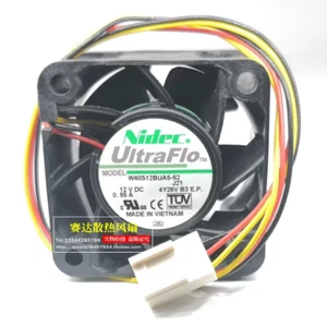 W40S12BUA5-52 4028 12V 0.55A 40*28mm 4cm 3-pin cooling fan - Picture 1 of 5