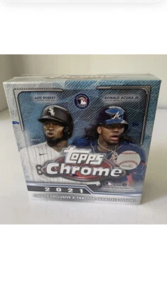 2021 Topps Chrome MBL Baseball Mega Box-Factory Sealed-Free Shipping - Image 1 of 3