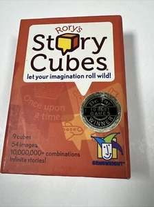 Rory's Story Cubes Game Gamewright Imagination Ages 8+ Complete 9 Game Cubes - Picture 1 of 5