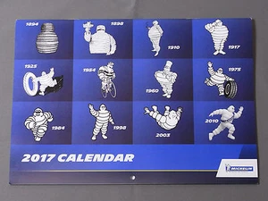 [GOODS] MICHELIN Bibendum 2017 Calendario Japón - Imagen 1 de 7
