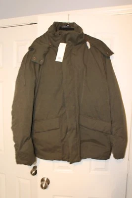 Nueva Parka Para Hombres Vince Con Capucha Estilo M45574599 Oliva Talla XL $695 Foto 1 de 4