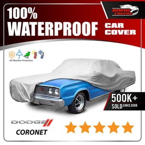 Dodge Coronet 2-Door 1965-1967 CAR COVER - 100% Waterproof 100% Breathable - Picture 1 of 11