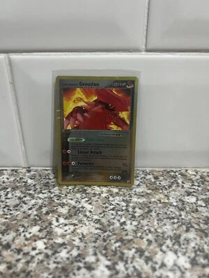 Team Magmas Groudon - 9/95 - EX Team Magma vs Team Aqua Reverse Holofoil (2004) - Image 1 of 2