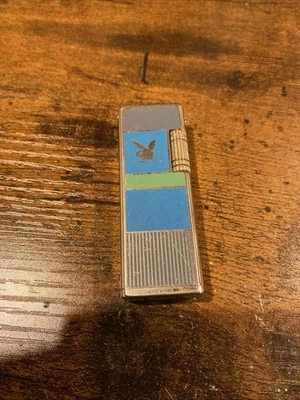 Playboy Bunny Butane Gas Lighter Thumb Roller  Vintage Korea - Image 1 of 4
