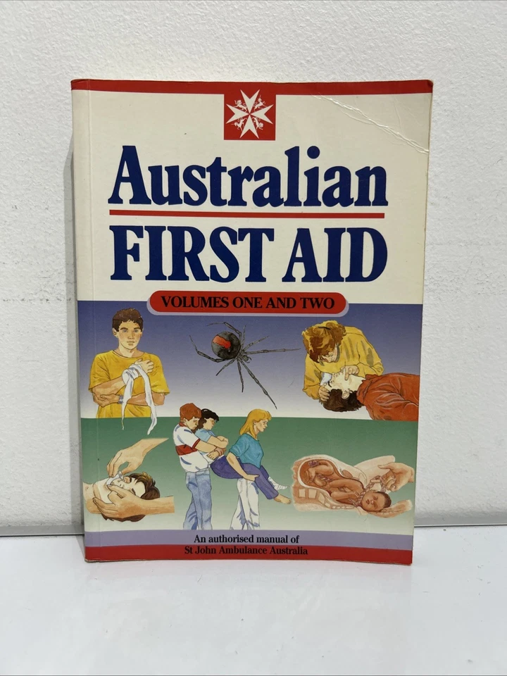 Australian First Aid Volumes One and Two St John Ambulance 96 Paperback - G/VGC - Image 1 of 4