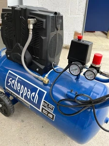 Scheppach 50Ltr Air Compressor HC51Si 230V 1500w 8 bar ONLY 60DB Silent - Picture 1 of 9