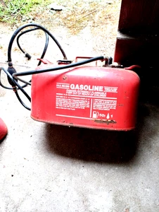 Benzinkanister, rot, 20l metall für Freizeitboot - Bild 1 von 2