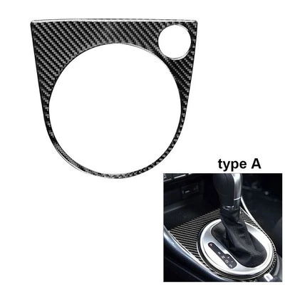 Cubierta de cuadro de cambio de marchas de fibra de carbono para Volkswagen VW Beetle 2012-2019 Foto 1 de 4