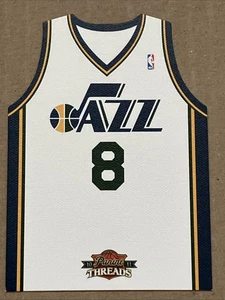2010-11 Panini Threads #47 Home Jersey Deron Williams - Utah Jazz - Picture 1 of 2