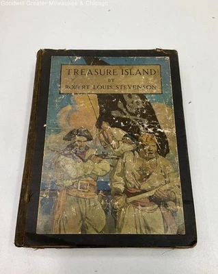 Treasure Island By Robert Louis Stevenson 1911 Scribners Hardcover Antique Book - Image 1 of 4