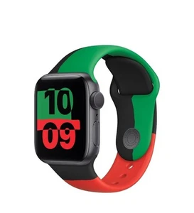 Apple Watch Series 6 44 mm carcasa de aluminio MJ6P3LL/A GPS negro Unity Sport A2292 - Imagen 1 de 3
