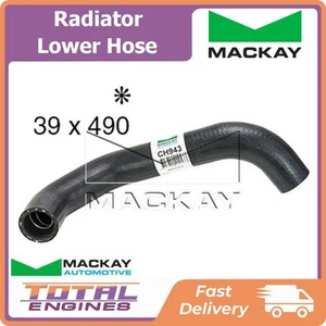 Radiator Lower Hose fits Holden Premier HJ/HQ/HX/HZ 3.3L 6Cyl 202 LC (Red) - Picture 1 of 2