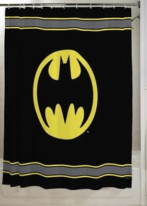 D.C. Comics Batman Shower Curtain 72x72 - Picture 1 of 6