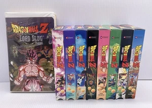 VTG Mixed Lot Of 9 DRAGON BALL Z VHS Video Tapes by FUNIMATION (1999 - 2001) - Picture 1 of 16