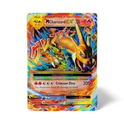 Pokemon TCG XY Evolutions Mega Charizard EX 13/108 Ultra Rare Holo Card - Image 1 of 2