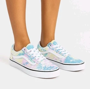 Vans Comfycush Old Skool "Tie-Dye" - Size: Mens 5.5/ Womens 7.0, VN0A3WMA49L - Picture 1 of 5