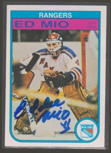 Autografato 82/83 OPC Ed Mio - Rangers - Foto 1 di 1