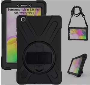 Hard Case For Samsung Galaxy Tab A 8"  Shockproof Case (T290/T295) , Rugged Case - Picture 1 of 6