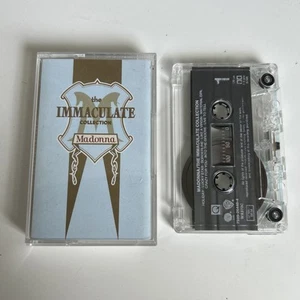 MADONNA- THE IMMACULATE COLLECTION - CASSETTE TAPE ALBUM 1990 Ex Co Play Tested - Picture 1 of 5