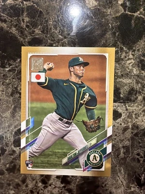 2021 Topps Daulton Jefferies Gold Japan Edition Rc 04/25 - Image 1 of 2