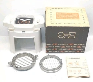 Preparador de alimentos vintage Veg O Matic 2 hojas en caja original 1969 - Imagen 1 de 5