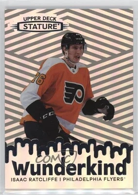 2022-23 Upper Deck Stature Wunderkind Isaac Ratcliffe #W-22 Rookie RC - Image 1 of 2