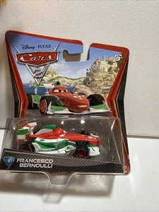 Disney Pixar Cars 2 diecast escala 1/55 Francesco Bernoulli 2010 Coleccionista #4 Nuevo - Imagen 1 de 6