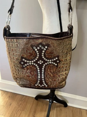 "Cartera de cuero Raviani auténtica 13x10""" Foto 1 de 4