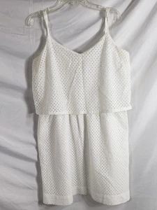 Ann Taylor Loft Casual Dress Size 12 Women's Spaghetti Straps Lined Pre-Owned - Picture 1 of 4