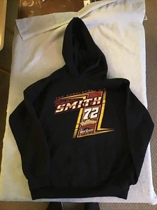 Used 2020 Ryan Smith #72 Red Robin World Of Outlaws Sprint Small Black Hoodie - Bild 1 von 6