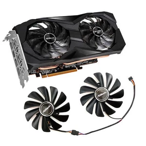 Graphics Card Fan Cooling Fan Cooler For ASROCK RX6700XT 6600XT 6600 Challenger - Afbeelding 1 van 5