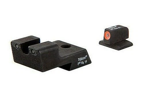 Trijicon ‎CA128O HD Gun Sight - Black/Orange, 1911 NOVAK CUT - Image 1 of 1