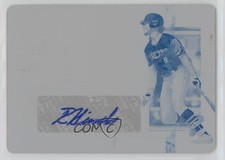 2019 Contenders Draft Picks Ticket Printing Plate Cyan 1/1 Rece Hinds Auto fs9