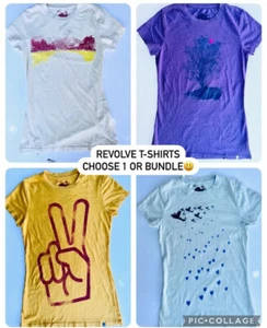 REVOLVE RVL7 T-Shirt 100% Organic Soft Cotton T-Shirts - Sz Small - Choose Style - Picture 1 of 21