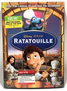 Disney Pixar's Ratatouille TARGET EXCLUSIVE (DVD, 2007) w/ Bonus Disc & Slipcovr - Picture 1 of 9
