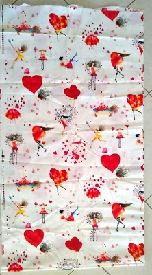 Clothworks Cherie Sweet Hearts - Tela de acolchado de algodón - 44" x 80"  Foto 1 de 4