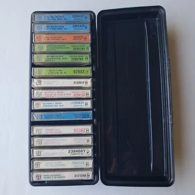 Lot Of 15 Musical Heritage Society Classical Music Cassettes Bach Chopin Mozart Foto 1 de 4