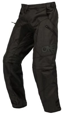 O'Neal Apocalypse Mens MX Offroad Over the Boot Pants Black - Imagem 1 de 2