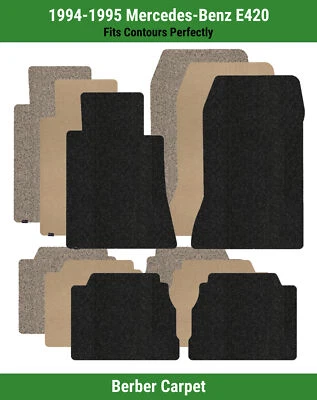 Alfombrillas Lloyd Berber fila delantera y trasera para Mercedes-Benz E420 1994-1995  Foto 1 de 4