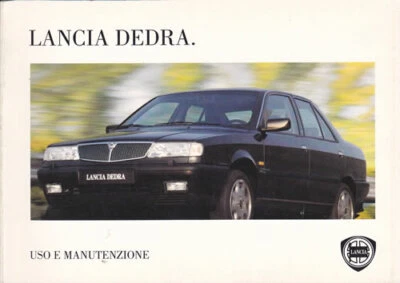 LANCIA Dedra - Libretto Uso e Manutenzione - Italiano - Ed. 1994 - Nuovo - Immagine 1 di 4