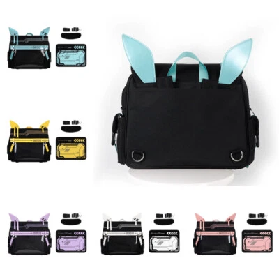 JK Ita Bolso Lolita Mochila Transparente Gran Capacidad Estudiante Bolso Diario Mujeres Foto 1 de 4