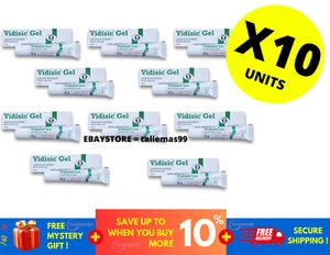 Vidisic Gel Lacrimal Fluid in Dry Eye Ophthalmic Gel Refreshing 10g ( X 10 ) - Picture 1 of 9