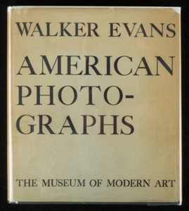 Walker Evans ""American Photographs"" ERSTE AUSGABE 1938 MOMA mit Staubjacke HERVORRAGEND - Bild 1 von 11