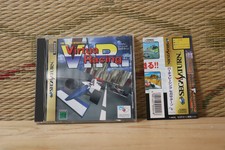 Virtua Racing w/spine card Sega Saturn SS Japan Very Good Condition!